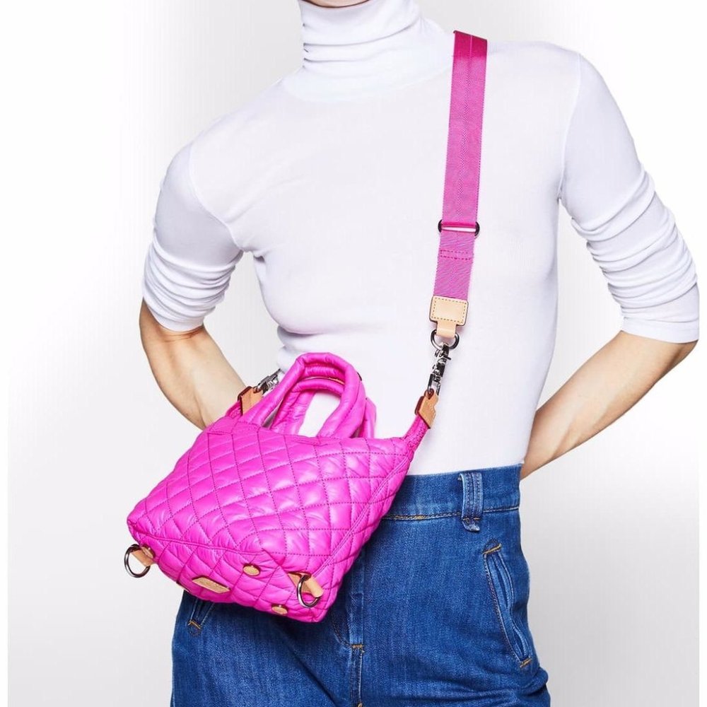 Bright Pink MZ Wallace Micro Sutton